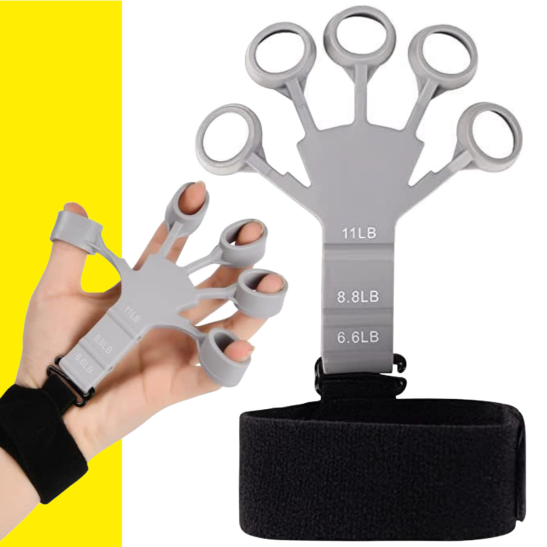 Miniatura 6 de Ejercitador Para Dedos Manos Ajustable